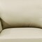 Homeroots 71in Cream and Gold Italian Leather Loveseat 720470 - alternate 2