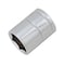 Perform Tool Socket 3/8 In Drive; 15 mm; Metric; 6 Point; Polished Nickel Chrome Plated; Vanadium Alloy Steel W38215 - alternate 1