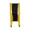 Pittman Expandable Gate Barricade, Castor Wheels with Brakes, Plastic, Yellow and Black, 11' 763656 - alternate 2