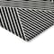 Homeroots 5' X 8' Black And Ivory Geometric Washable Indoor Outdoor Area Rug 612107 - alternate 2