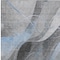 Homeroots 9' X 12' Sky Blue Gray And Silver Abstract Washable Indoor Outdoor Area Rug 616770 - alternate 2