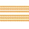 Teacher Created Resources Golden Sun Scalloped Border Trim, 35 Feet Per Pack, 6PK TCR9243 - alternate 1