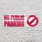 Signmission No Public Parking, 24 Inch x 72 Inch, Vinyl Banner B-72-30756 - alternate 2