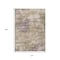 Homeroots 10' X 14' Beige Green And Purple Abstract Washable Indoor Outdoor Area Rug 630758 - alternate 2