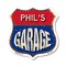 Signmission Phil's Garage, 6 Inch X 6 Inch, Plastic Sign SHI-P-6-383-PHIL - alternate 1