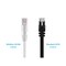 Monoprice Slim Cat6 Utp Cable, 7 ft.White 13540 - alternate 2