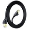 Maximm 15ft Cat8 Flat Ethernet Cable with Gold-Plated RJ45 Connector, Black CAT8-15FT-BLK - alternate 1
