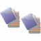 Business Source Double Pocket Index Dividers, Multi, 4PK BSN32373 - alternate 1