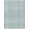 Homeroots 8' X 10' Teal Blue And Ivory Geometric Washable Indoor Outdoor Area Rug 614782 - alternate 2