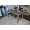 Homeroots 60" Gray Solid Wood Dining Table 548921 - alternate 2