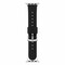 Elegani Waffle Rubber Watch Replacement Band Compatible with Apple Watch 42mm, Black WFRBQR-BLK-42mm - alternate 1