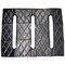 Ilc FREIGHTLINER CLASSIC 120 YEAR 1999 3 SLOT BLACK QUILTED VINYL WINTER FRONT GRILLE COVER Replacement FRTLNR CLASSIC 120 1999 3 SLOT BLACK QUILTED VINYL - alternate 1