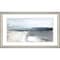 Homeroots Moody Coast II Silver Framed Print Wall Art 525734 - alternate 1
