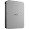 Seagate LaCie Mobile Drive STLP4000400 4 TB Portable Hard Drive - 3.5" External - Moon Silver STLP4000400 - alternate 2