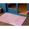 Homeroots 3' X 5' Pink Copper And Ivory Geometric Washable Indoor Outdoor Area Rug 597649 - alternate 1