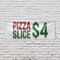Signmission Pizza Slice $4, 48 Inch x 120 Inch, Vinyl Banner B-120-30808 - alternate 2