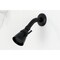 Kingston Brass Single-Handle Pressure Balanced Tub and Shower Faucet, Matte Black KB2630DX - alternate 2