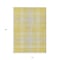 Homeroots 10' X 14' Yellow Black And Ivory Plaid Washable Indoor Outdoor Area Rug 596374 - alternate 2