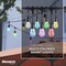 Bulbrite 7.5 - Watt Equivalent S14 Dimmable Medium Screw LED Light Bulb #N/A Multi-Color, 2PK 862824 - alternate 2