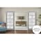 Sartodoors Double Barn Interior Door, 56" x 96", Gray QUADRO4002DB-S-SSS-5696 - alternate 2