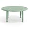 Flash Furniture Commercial Plastic Adjustable Height Classroom Activity Table-Sage, 33 in RD YU-YCX-007-2-ROUND-TBL-SAGE-GG - alternate 2