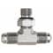 Gates Male JIC 37 Flare on Run to Male O-Ring Boss - Tee SAE to SAE G60350-0808 - alternate 2