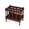 Homeroots 17" Brown Solid Wood Magazine Holder 389454 - alternate 3