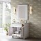 James Martin Vanities Bellshire 36" Single Vanity, Bright White w/ 3 CM White Zeus Silestone Top 660-V36-BW-3WZ - alternate 3