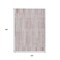 Homeroots 10' X 14' Coral And Beige Striped Washable Indoor Outdoor Area Rug 631538 - alternate 2