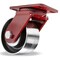 Hamilton Spinfinity Maintenance-Free Kingpinless ZFFM Series Swivel Caster, 6" x 3" Forged Steel Wheel S-ZFFM-63FSB-4SL - alternate 1