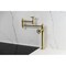Kingston Brass Deck Mount Pot Filler Faucet, Brushed Brass KS3707RX - alternate 3