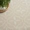 Homeroots 6' X 9' Ivory And Beige Geometric Indoor Outdoor Area Rug 572908 - alternate 2