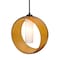 Besa Lighting Plato Cord Pendant, Amber/Opal, Bronze Finish, 1x60W Incandescent 1JT-PLATOAM-BR - alternate 1