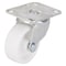 Prosource Swivel Caster, 1-5/8 in Dia Wheel, 5/8 in W Wheel, Plastic Wheel, White, 50 lb JC-B11-PS - alternate 1