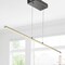 Jonathan Y Conley 39.5" Dimmable Adjustable Integrated LED Metal Linear Pendant, Chrome JYL7023A - alternate 4