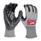Milwaukee Tool Cut-Resistant Coated Gloves, Cut Level A4 , Polyurethane , Smooth , S 12 PK 48-73-8740B - alternate 1