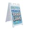 Signmission Freeze Dried Candy, A-Frame & 2 Decals Installed, Heavy-Duty Plastic Frame SBHD-D-2436-30378 - alternate 1