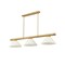 Z-Lite Vanguard Rubbed Brass 3 Light Billiard 3050-3RB-AGM14 - alternate 2
