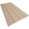 Ekena Millwork Rustic Four Board Joined Board-n-Batten Rough Sawn Faux Wood Shutters w/No Batten, 22W x 30H, PR SHUBJN22X30RSPR - alternate 3
