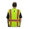 Pip ANSI Type R Class 2 Two-Tone Mesh Vest with "D" Ring Access 302-0600D-LY/2X - alternate 2
