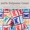 Lavish Home 2-Piece Twin Quilt Set Bedspread & Pillow Sham with Colorful Butterfly Pattern Lightweight Set 66-004-PRT-BT - alternate 2