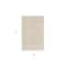 Homeroots 4' X 6' Ivory And Beige Geometric Indoor Outdoor Area Rug 572559 - alternate 2