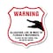 Signmission Alligator Warning Shield Sign Warning Al, 12 Inch X 12 Inch, Aluminum Metal Sign SHI-A-12-359 - alternate 1