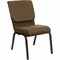 Flash Furniture Fabric Church Chair, Brown XU-CH-60096-BN-GG - alternate 1