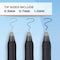 Paper Mate Gel Pen, Profile Retractable Pen, 0.7mm, Black, 12PK 2095476 - alternate 2