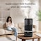 Edendirect 1.1 Gal. Black Ultra Fine Water Mist Ultrasonic Desktop Humidifier Up to 450 sq. ft. IR-S40A - alternate 2