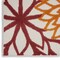 Homeroots 3' X 5' Green Orange and Red Indoor Outdoor Area Rug 521643 - alternate 2