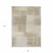 Homeroots 3' X 5' Taupe Geometric Washable Indoor Outdoor Area Rug 608783 - alternate 2