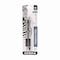 Zebra Pen M/F 301 Stainless Steel Retractable Pen and Pencil Set, 0.7 mm Black Pen, 0.5 mm HB Pencil 57011 - alternate 1