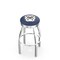 Holland Bar Stool Co 25" Chrome Butler Swivel Bar Stool, Accent Ring L8C3C25Butler - alternate 1